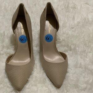 Calvin Klein Nude Color High Heel Pumps Size 6.5 Only wore once.